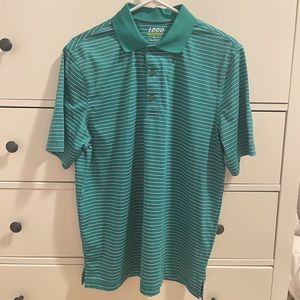 Men’s Green/ Blue Izod Golf Polo